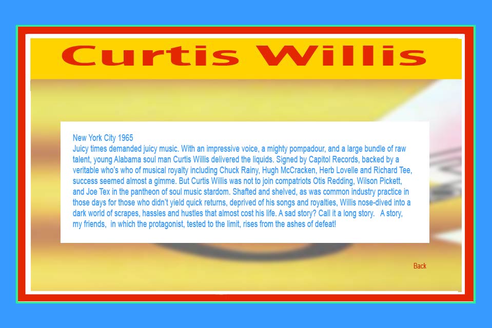 about curtis willis